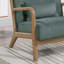 Chaise d'appoint en velours côtelé Sage Color 1Pc-1368923403