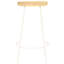 Kandra Counter Stool with Metal Frame-61751085