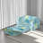 - Foam Couch. Linen Cover, Wood Frame. 2 Seats, Cushion Back. Modern Design. 17.08X23.07X14.7In. 4.53Lb. Blue Play Furniture. High Foam. Upholstery. 2, Soft And Delightful. Joy-2145502842