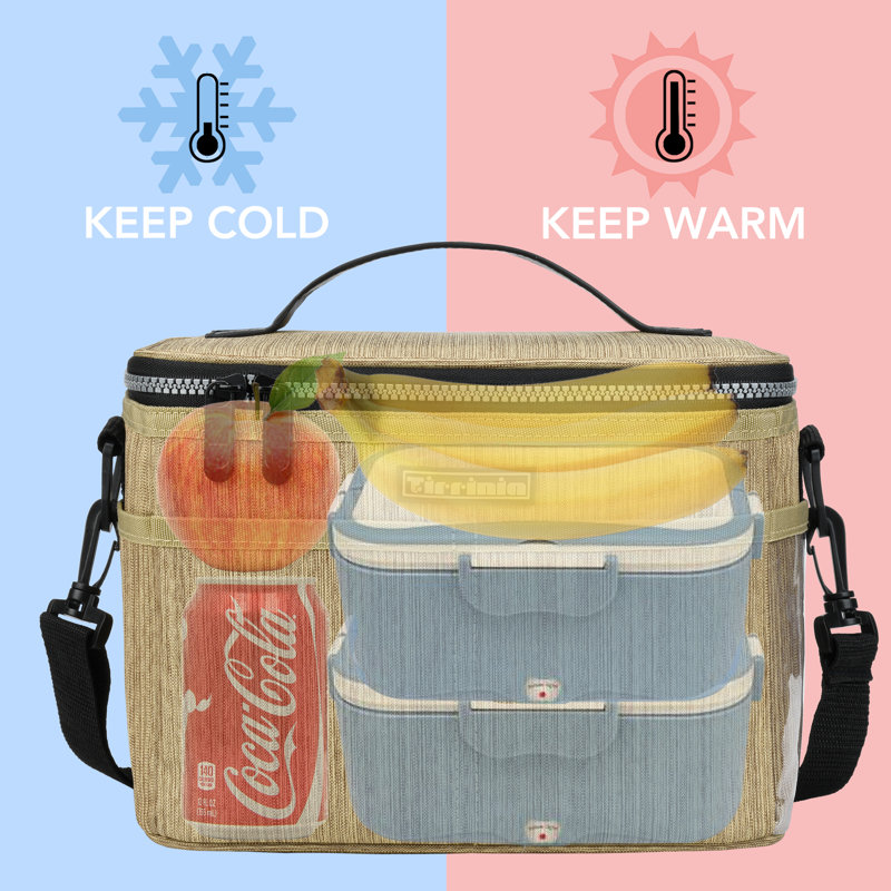 Sac pour le déjeuner Tirrinia, Kaki