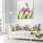 Coussin décoratif à imprimé floral Dancing Irises-89808139-29881701