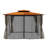 Barcelona 10 Ft. W x 12 Ft. D Aluminum Patio Gazebo with Mosquito Netting and Privacy Curtains-27474929