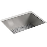 Ludington 24'' L Stainless Steel Undermount Single Basin Kitchen Sink