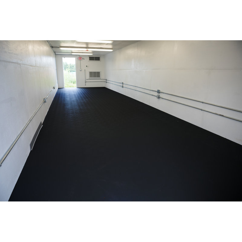 Rouleau de plancher pour remorque Levant, Gris ardoise, H 0,075 po x l 102 po x L 120 po