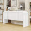 Console en bois avec 4 portes et tablettes réglables-462593663
