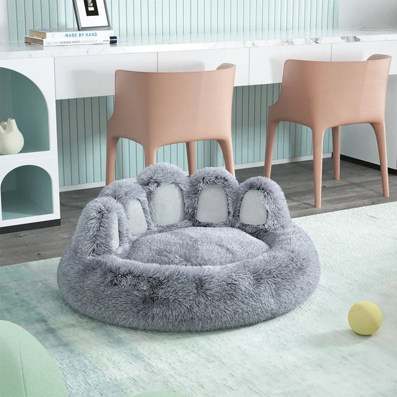 Jacinta Corduroy Pet Bed, Grey