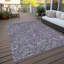 Tapis aubergine intérieur / extérieur lavable à la machine Mahaney ACN771-411308982