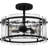 Agatino Glass Semi Flush Mount