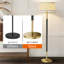 Lampe sur pied traditionnelle Agripina 63 avec télécommande et ampoule incluse-507545218-511508301