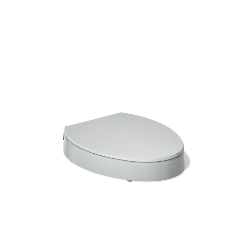 Siège de toilette allongé Hyten, Gris glacé