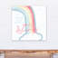 « never stop », art sur toile rainbows Davidge-627238327