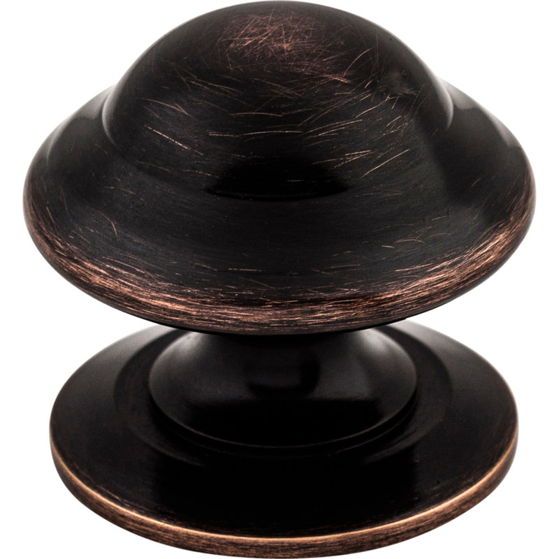 Empress 1 3/8" Diameter Round Knob, Tuscan Bronze