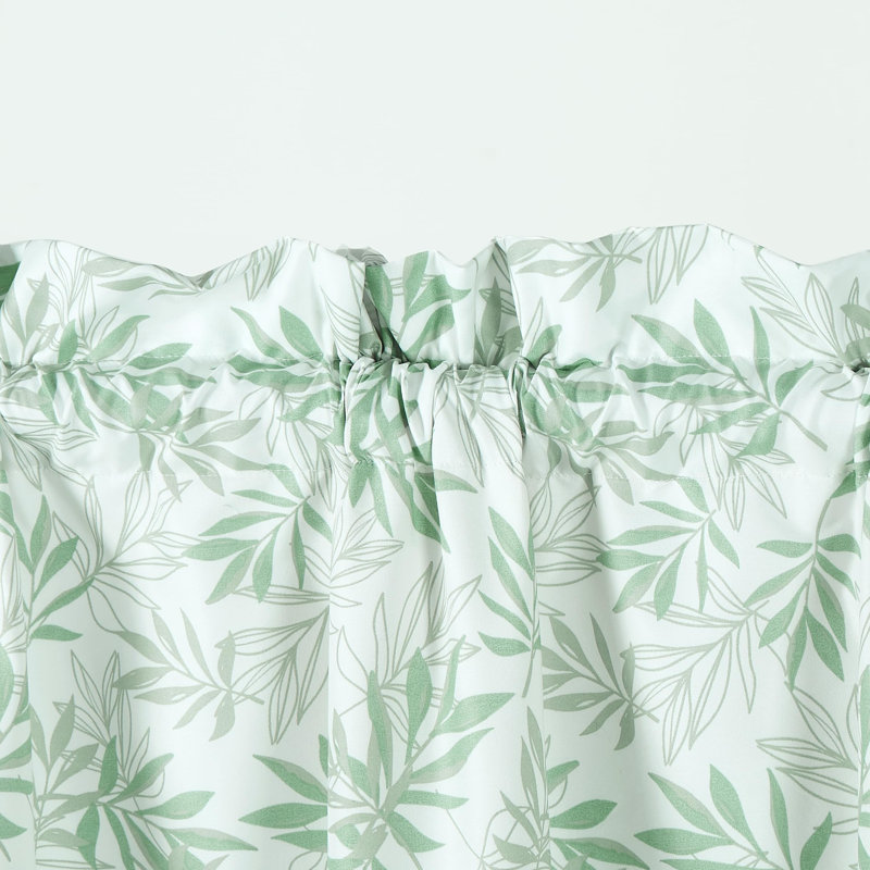 Elder Printed Floral Window Curtain Set