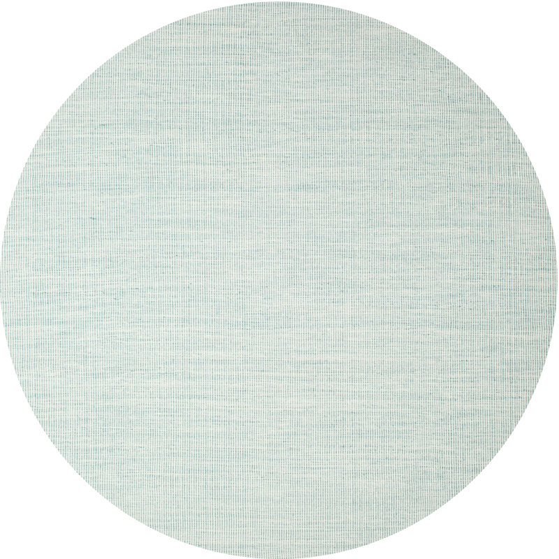 Tapis contemporain bleu, Rond 7 pi