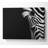 Sad Zebra - Wrapped Canvas Print-137875508