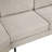 Upholstered Sofa Couch With Two Printed Pillows-237849526