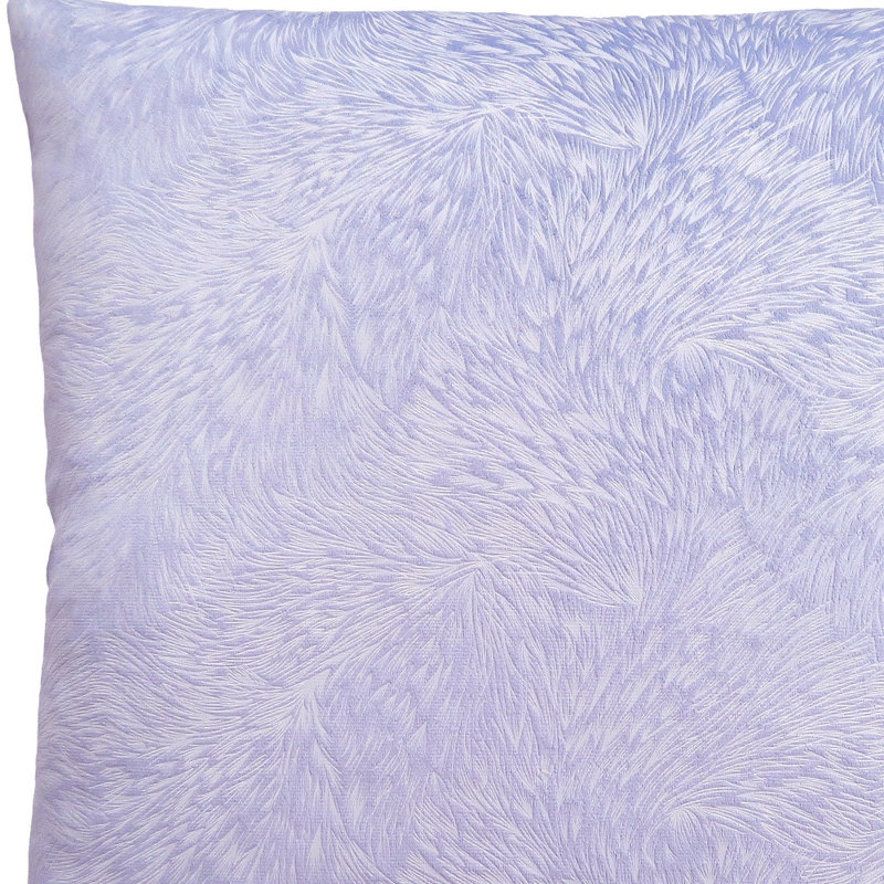 Abstract Pillow Insert, Purple Floral 1