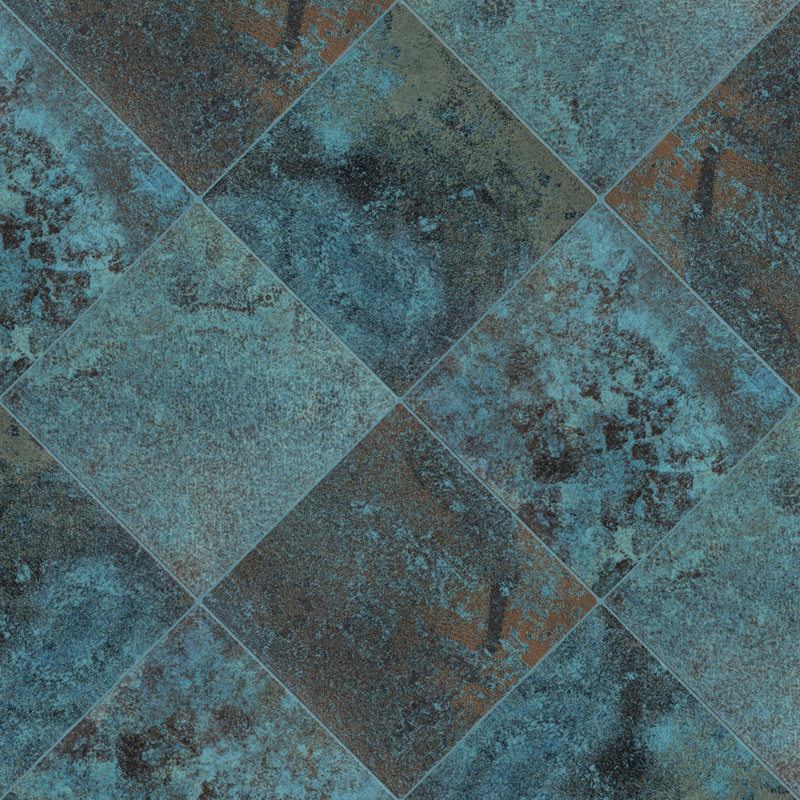 Ocean 6" x 6" Porcelain Stone Look Wall & Floor Tile