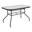 Ensemble repas pour terrasse avec table carrée 4 personnes Buckden-453596682