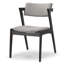 Chaise d'appoint rembourrée Keeler-224535269