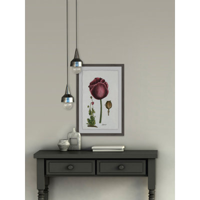 Tulipe Mauve - Single Picture Frame Print