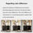 Italian style premium storage shoe cabinet