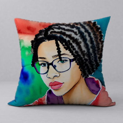 Reversible Throw Pillow