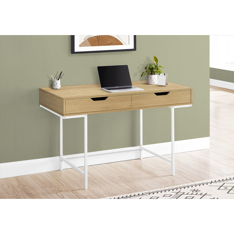 Bureau d'ordinateur, bureau personnel, ordinateur portable, tiroirs de rangement