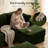 142"W U-Shaped Cloud Modular Sectional Sofa, Minimalist Corduroy Corner Sectional Couch, Extra Deep Seat with 2 Ottomans and Hidden Storage, Easy Mini Assembly, Ideal for Living Room-1078484572