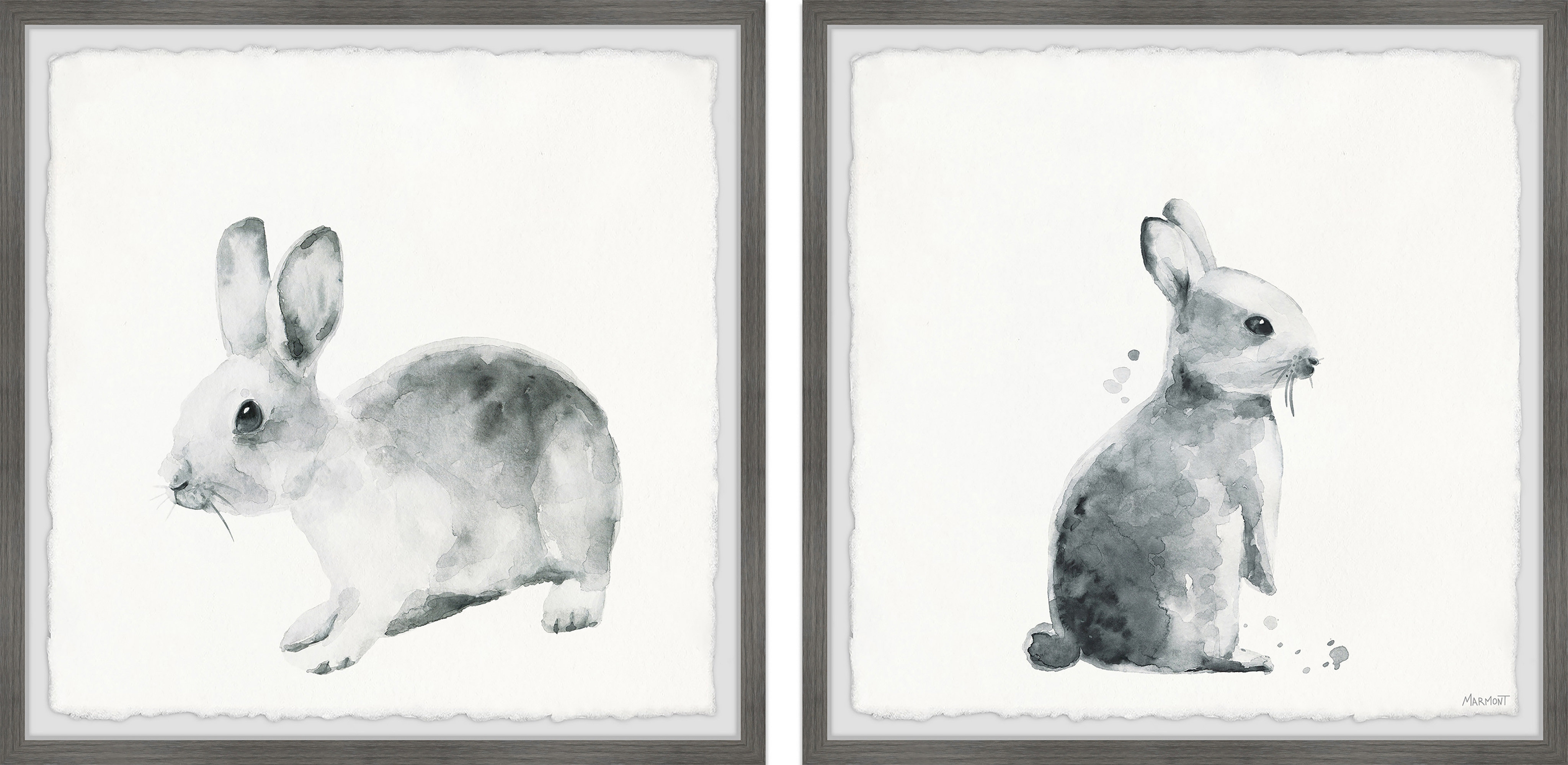 Harriet Bee Hobert Raise a Rabbit 2-Piece Set Framed Print | Wayfair