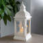 Lanterne en métal de style rustique de 13 po de hauteur Bungalow Rose-187576947