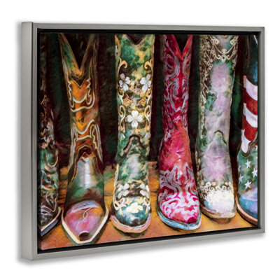 Cowboy Boots Various Bold Designs