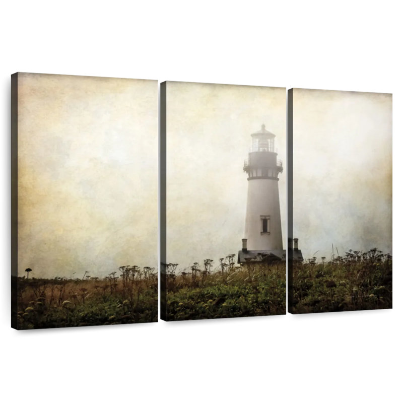 Aletra Lonely Lighthouse, 32" H x 50" W
