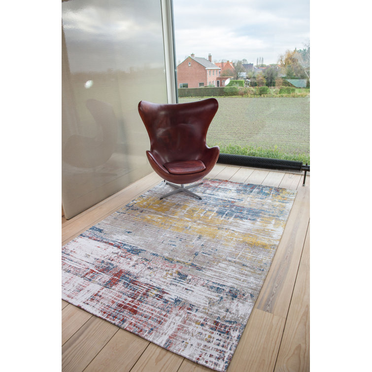 Atlantic Streaks Abstract Area Rug