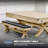 American Legend Westbrook Table Storage Benches