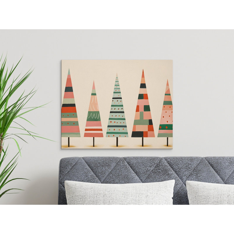 1 Piece Wrapped Canvas Wall Art Set, 12x9