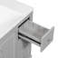 Meuble-lavabo simple 36 po avec plateau en résine Derian-1071399037