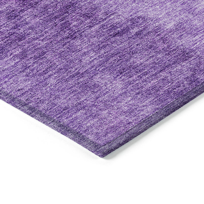 Lavonia Washable Ombre Indoor / Outdoor Rug, Rectangle 2'6" x 3'10"