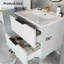 Meuble-lavabo mural flottant avec lavabo et tiroirs en céramique-608141203