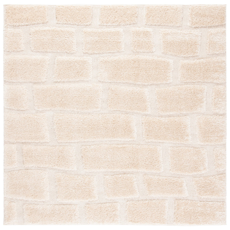 Tapis crème Eisley, Carré 6 pi 7 po