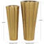 Ensemble de grands vases en métal Xzayden
