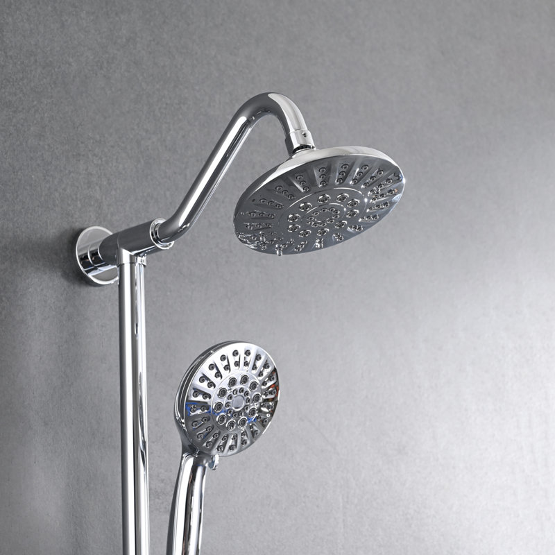 Robinets et systèmes de douche chromés de qualité supérieure avec douche à effet pluie réglable