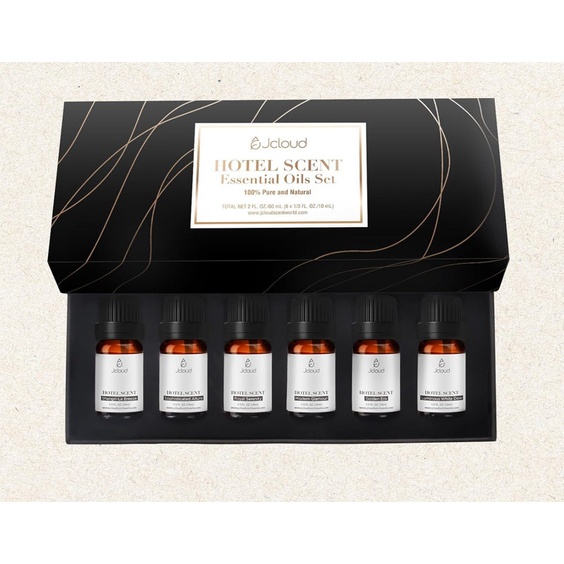 Diffuser Oils Set | Top 6 For Diffuser For Home, Pure Aromatherapy Diffuser Oil Gift Set, Home Luxury  For Diffuser - 6x10ml
