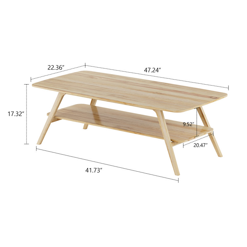 Table basse Latisia, Naturel