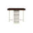 Rectangular with Solid Wood Base Dining Table