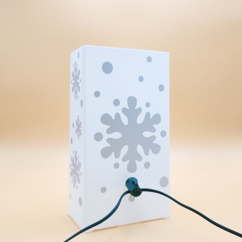 Kit de luminaire électrique, Flocon de neige