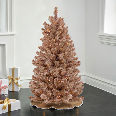 Easy Set-Up Lighted Pine Christmas Tree