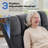 Dual Motor Power Lift Chair Recliner for Elderly with Massage and Heat, Infinite Position Electric Lift Recliner with Adjustable Headrest, USB (T6015 - Plush Fabric, Dark Gray, Medium)-1296720720
