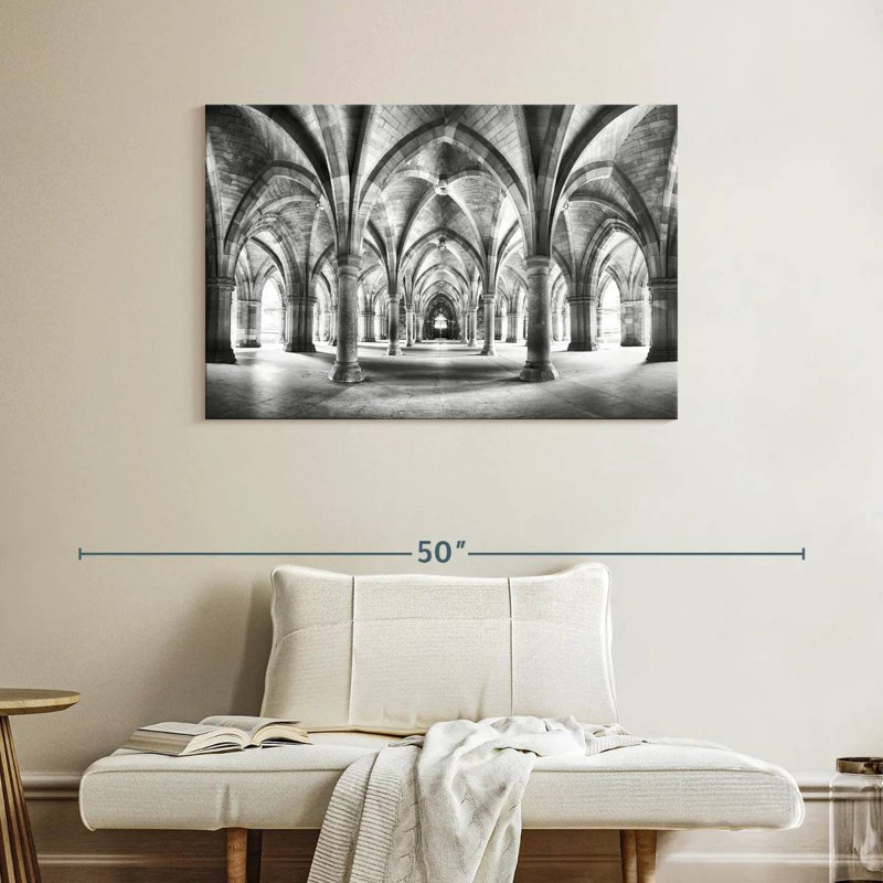 Lilie Glasgow Cloister Arches, 26" H x 39" W
