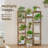 Multiple Plants Pots Wood Flower Stand